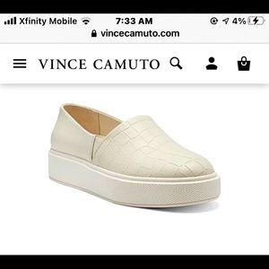 NEW Vince Camuto Abbinna Platform Sneaker